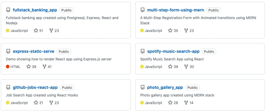 GitHub Repositories